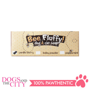 Bee Fluffy Dog And Cat Soap 135G Vanilla Berry Scent (3 Packs)
