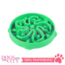Load image into Gallery viewer, PAWISE 11091 Dog Cat Flower Slow Feeder Interactive Pet Bowl - Small 22cm