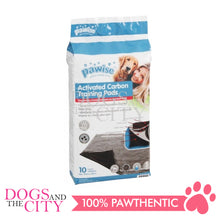 Load image into Gallery viewer, PAWISE 11454 Activated Carbon Pet Training Pads 10pcs/bag 60x90cm 60g/4g SAP