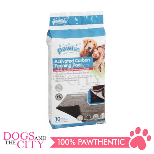 PAWISE 11454 Activated Carbon Pet Training Pads 10pcs/bag 60x90cm 60g/4g SAP