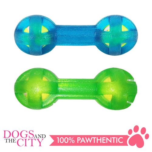 Pawise 14628 Hollow Dumbbell Dog Toy 16x5.5x5.5cm - All Goodies for Your Pet