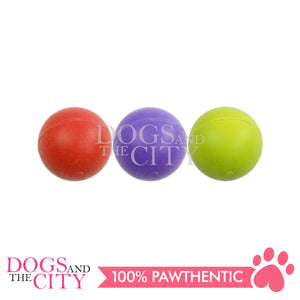 PAWISE  14718 Solid Dental Pet Ball Toy 2.5" for Dogs