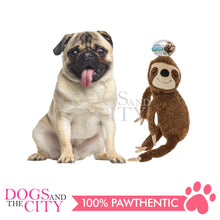 Load image into Gallery viewer, PAWISE 15020 Pet Plush Sloth Toy - Bradypod 25cm w/5pcs Squeaker Dog Toy 25cm