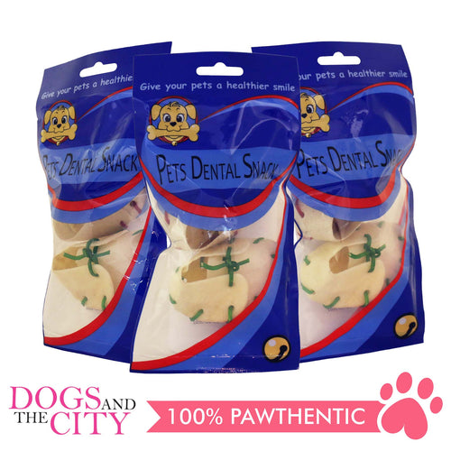 Pets Dental Snack GPP091901 Milk Bone Shoe-Shaped (3 packs) - All Goodies for Your Pet
