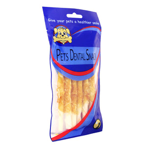 Pets Dental Snack GPP091917 Chicken Jerky with Milk sTICK