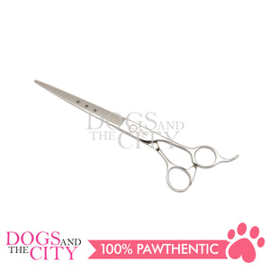 SHARK TEETH 3 Star Series Professional Pet Grooming Scissors Dog Shears Scissor, 7.5" Straight