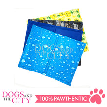 Load image into Gallery viewer, SLP Pet Cooling Mat Plain Blue Design Md for Dog and Cat 65x50cm