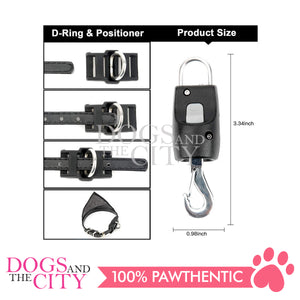 SLP Dog Collar Leash Connector, Magnetic Automatic Magic Latch One Touch Release Harness Lead Connector for Traction Rope Harnesses Collar for Outdoor Walking FOR 5-85LBS