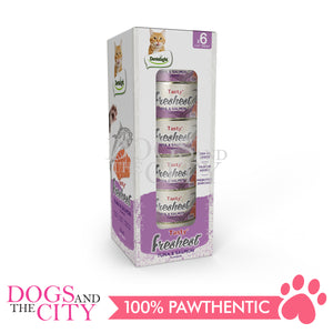 DENTALIGHT 11513 Tasty with Freshest Cat Treat in Can TUNA & SALMON 80g (3pcs x 80g)