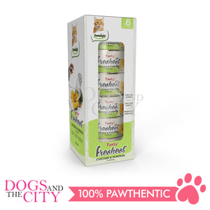 DENTALIGHT 11544 Tasty with Freshest Cat Treat in Can CHICKEN & PUMPKIN 80g (3pcs x 80g)