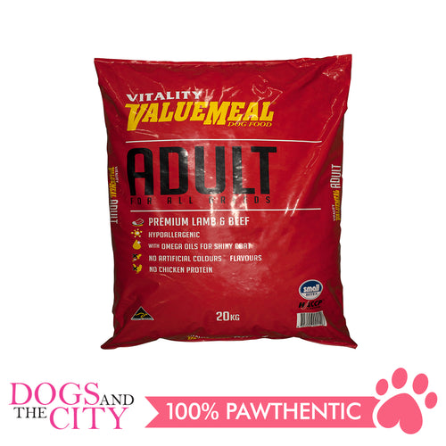 Vitality Value Meal Dog Food (Adult) 20Kg - Dogs And The City Online