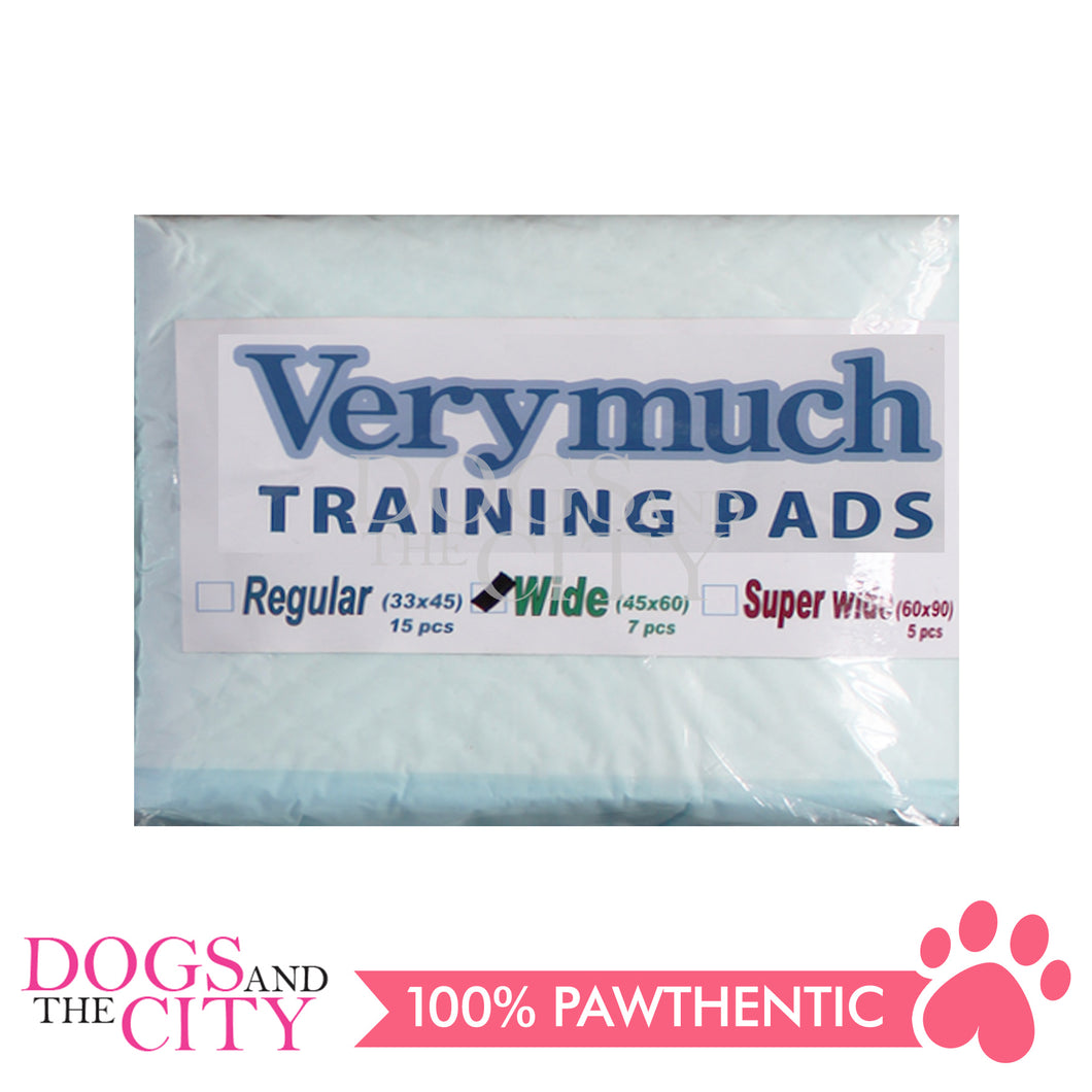 Verymuch Pet Training Pads Wide 60x45cm 7pcs/pack