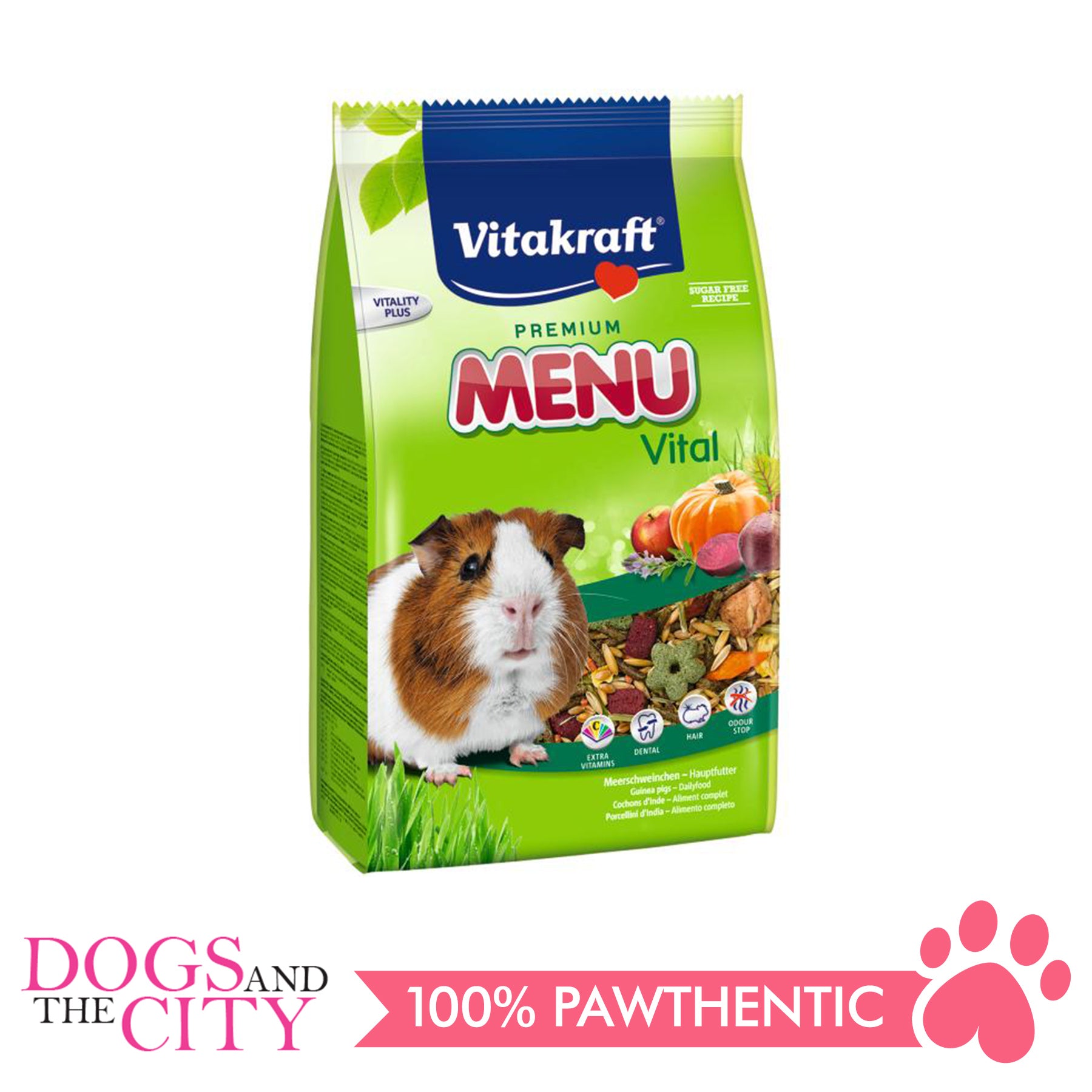 Menu guinea pig food sale