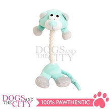 Load image into Gallery viewer, PAWISE 15281 Pupply Pet Life Plush with Rope Toy for Dog