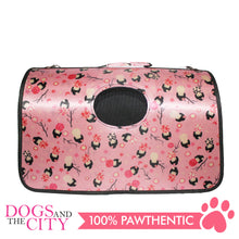 Load image into Gallery viewer, BM Printed Stylish Hard Pet Bag Small 37x17x23cm for Dog and Cat