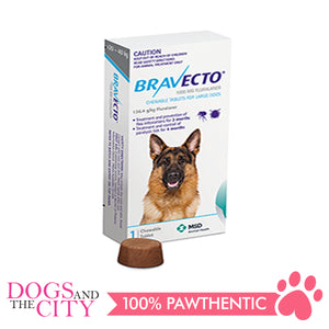 Bravecto Large (20-40KG) Anti Tick and Flea Chewable Tablet for Dogs - All Goodies for Your Pet