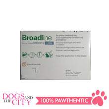 Load image into Gallery viewer, Broadline Spot-On Solution for Cats 0-2.5KG 3&#39;S - Dogs And The City Online