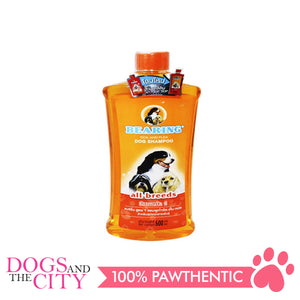 Bearing Tick & Flea Dog Shampoo All Breeds 600ml - All Goodies for Your Pet