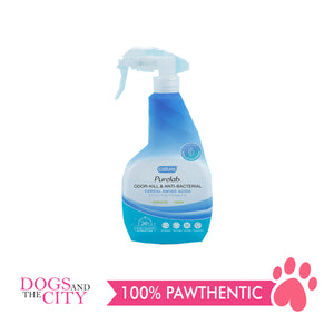 Cature Purelab Odor-kill & Anti-Bacterial Spray 500ml - Dogs And The City Online