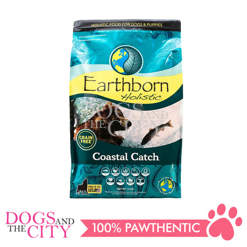 EARTHBORN HOLISTIC Coastal Catch Grain Free All Lifestages for Puppy and Adult Dog Food 12kg