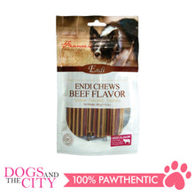 Load image into Gallery viewer, Endi N005 Beef Flavor Dual Dental Stick Dog Treats 100g