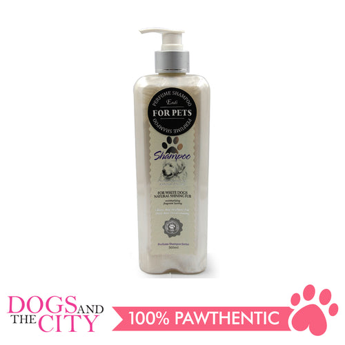 Endi E042 Organic White Color Hair Pet Shampoo 500ml for Dog