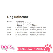 Load image into Gallery viewer, PAWISE 12042 Dog Raincoat Medium