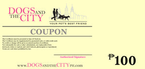 Dogs and The City Gift Certificate