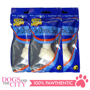 Pets Dental Snack GPP091904 White Milk Bone 13cm (3 packs) - All Goodies for Your Pet