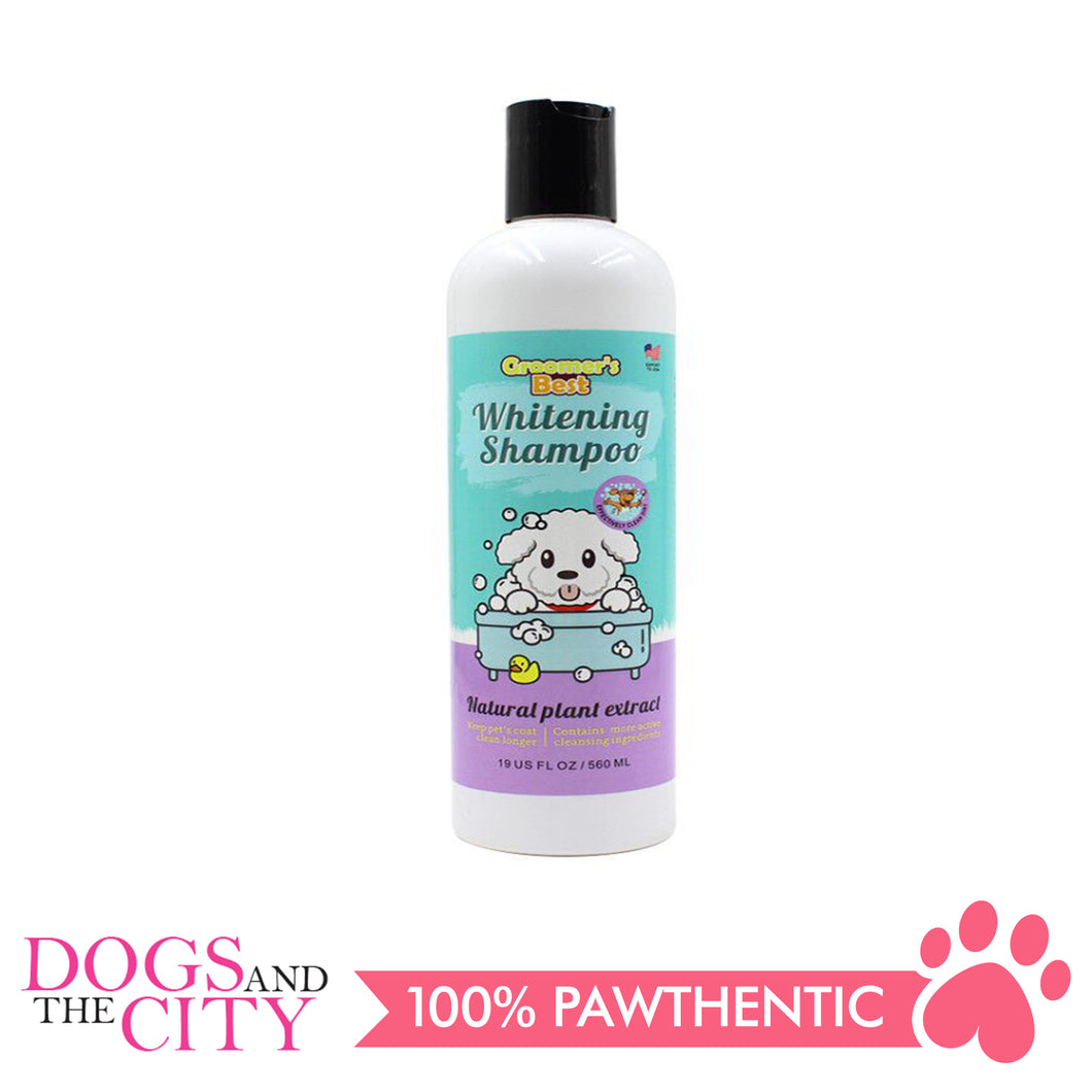 Groomer's Best Whitening Shampoo 560ml - All Goodies for Your Pet