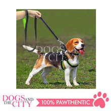 Load image into Gallery viewer, JX 2.5CM Adjustable Dog Harness and Leash With Leather Chest Pull for Medium Dog