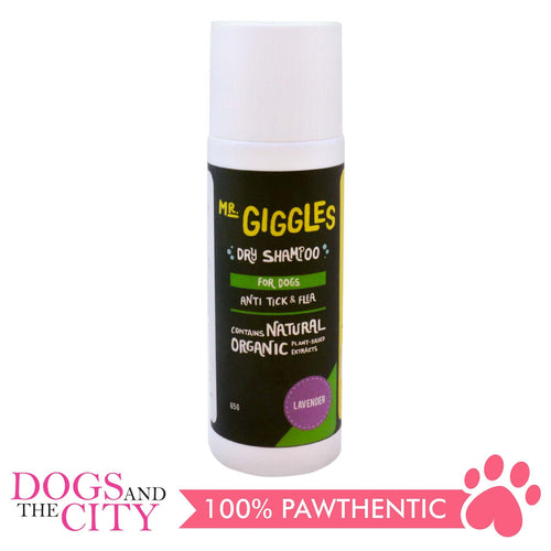 Mr. Giggles Dry Shampoo Lavander 65g - All Goodies for Your Pet