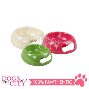 PAWISE 11036 Deluxe Melamine Pet Bowl Medium for Dog and Cat 19x18x6cm