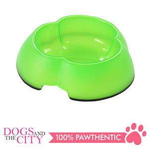 Pawise 11041 Flower Dog Bowl 300ml 15.5x15.5x4cm - All Goodies for Your Pet