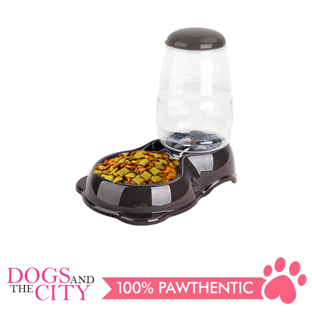 Pawise 11072 Gravity Flow Pet Food Feeder 3L for Dog and Cat - All Goodies for Your Pet