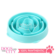 Load image into Gallery viewer, PAWISE 11093 Dog Droplet Slow Feeder Interactive Pet Bowl - Small 22cm