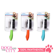 Load image into Gallery viewer, Pawise 11464 Dog Double Brush 23.5x6.5cm