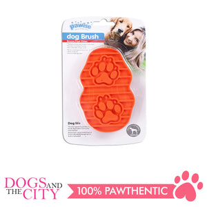Pawise 11469 Dog Grooming Rubber Brush 13cm - All Goodies for Your Pet