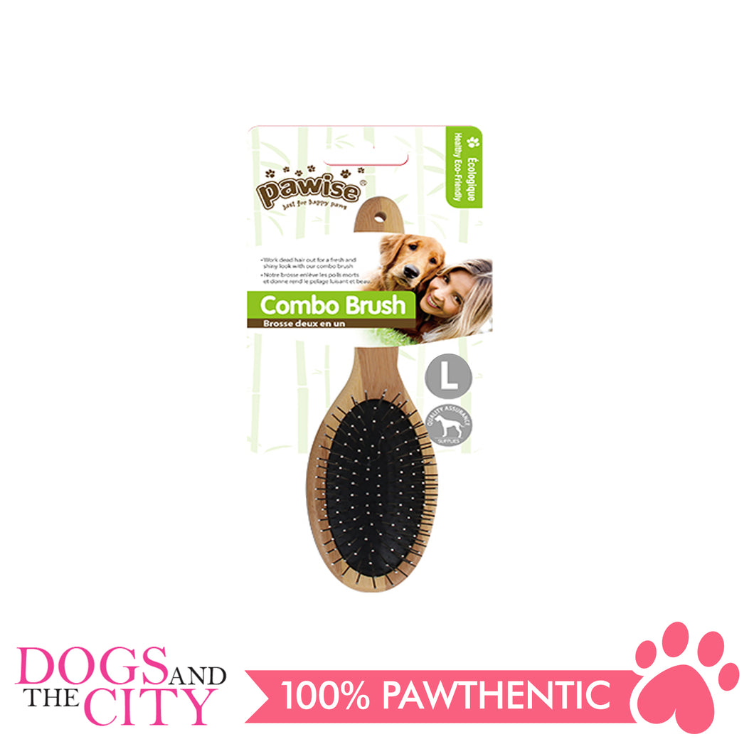 Pawise 11482 Dog Grooming Combo Brush Large - All Goodies for Your Pet
