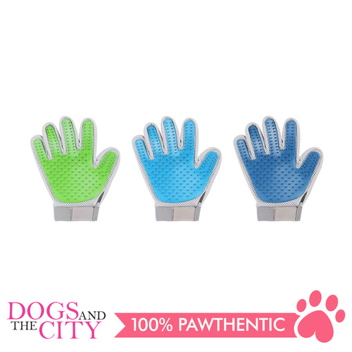 Pawise 11492 Pet Grooming and Bathing Gloves for Dogs and Cats