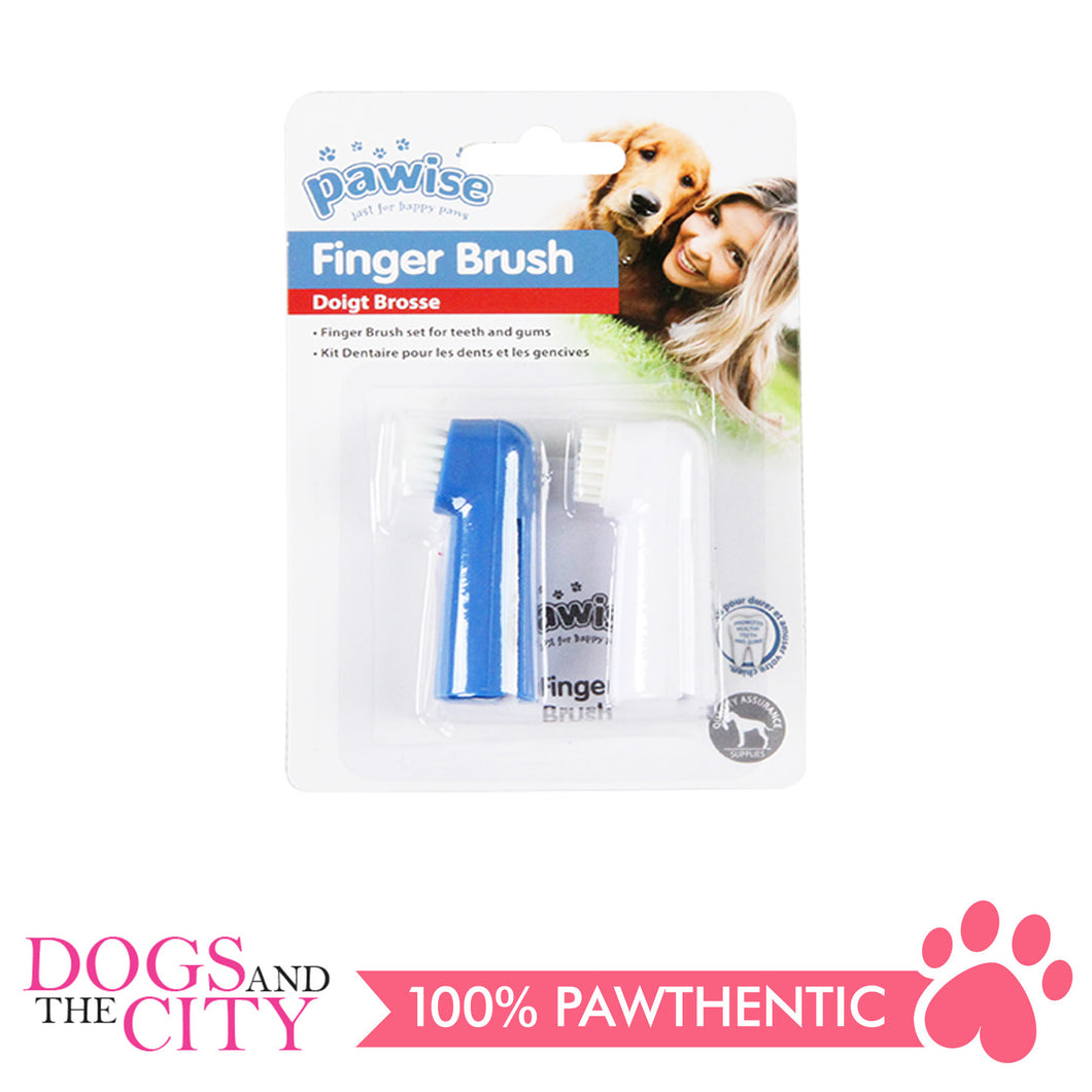 Pawise 11552 Finger Toothbrush 2 pieces - All Goodies for Your Pet