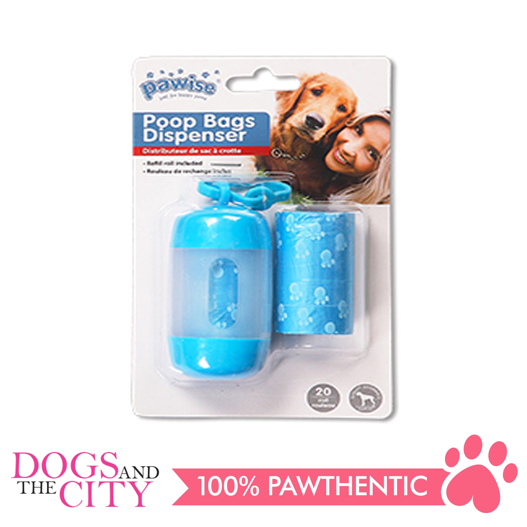 Pawty in the USA Poop Bag Dispenser – Vixen Fluffy Paws