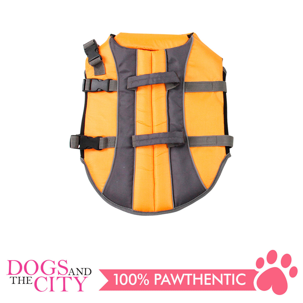 Pawise 12023 Dog Life Jacket Medium - Orange - All Goodies for Your Pet