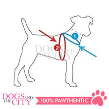 Load image into Gallery viewer, PAWISE 12036 Air Mesh Soft Adjustable Harness for Dog and Puppy LARGE w/1.2m Long Leash