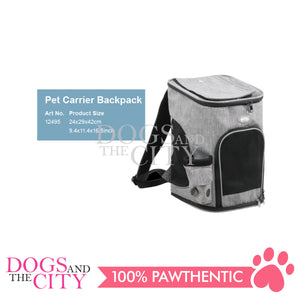 PAWISE 12495 Pet Carrier 24x29x42CM Carrier Backpack for Cats, Dogs and Small Animals, Portable Pet Travel Carrier with Ventilated Design, Ideal for Traveling/Hiking /Camping