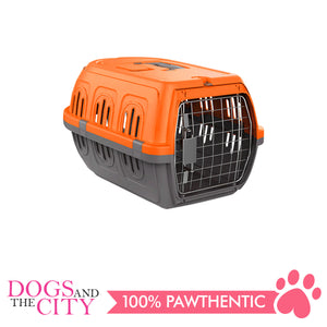 Pawise 12572 Pet Travel Kennel Orange - All Goodies for Your Pet