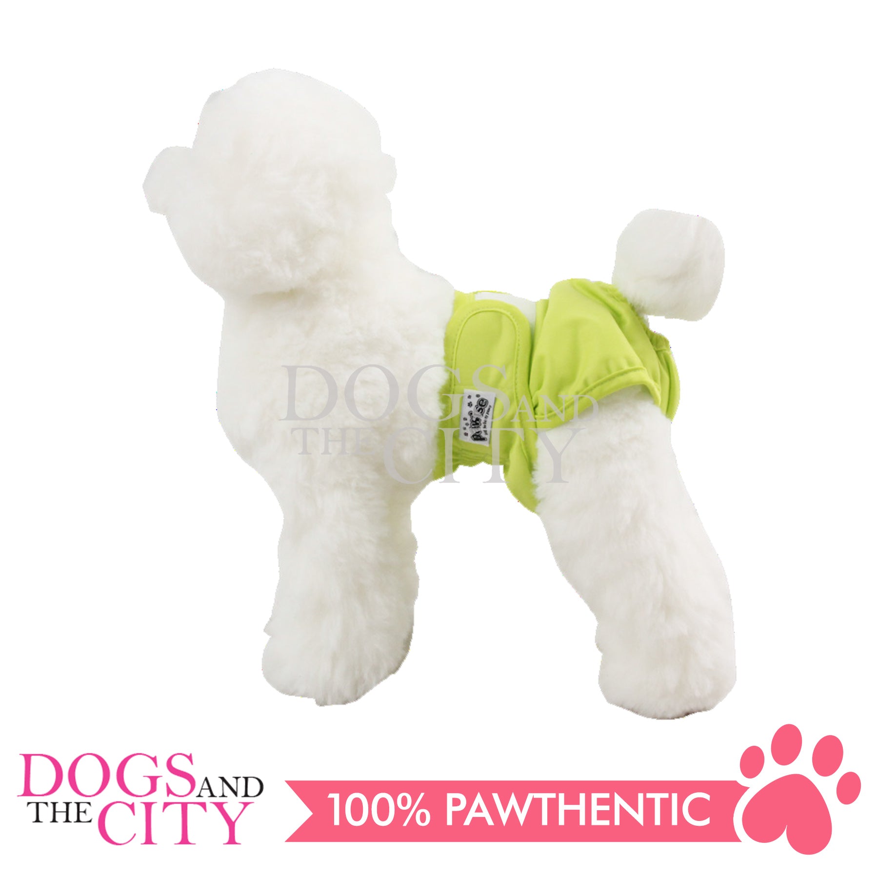 Pawise 12951 Premium Reusable Diapers for Female Dog Diapers Extra Small 3pcs/pack