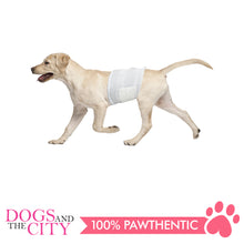Load image into Gallery viewer, Pawise 12978 Dog Disposible Male Wraps 12pcs Large for 45-90 lbs - All Goodies for Your Pet