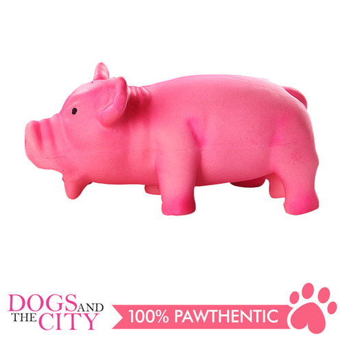 Pawise 14032 Dog Toy Pink Latex Pig Large 20x9x11cm - All Goodies for Your Pet