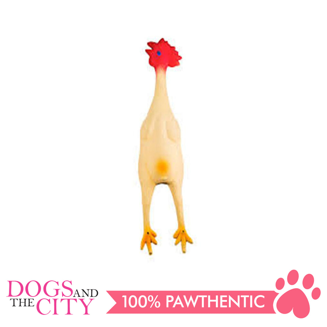 Pawise 14033 Dog Toy Latex Chicken Small 24cm - All Goodies for Your Pet